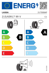 Lassa 215 65 R17 99V Competus H/P3