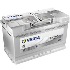 Varta Silver Dynamic AGM A6 12 Volt 80 Amper Start Stop Plus Akü