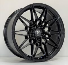 Powcan BKY-1027 5x112 Ön 8.0x19 ET25 Arka 9.0x19 ET37 66.56 Black XL 19 Jant Takım