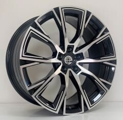 Expeto HB0002 5x112 Ön 8.0x19 ET30 Arka 9.0x19 ET40 66.6 Black Machined XL Bmw Uyumlu 19 Jant Takım