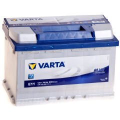 Varta E11 Blue Dynamic Serisi 12 Volt 74 Amper Akü